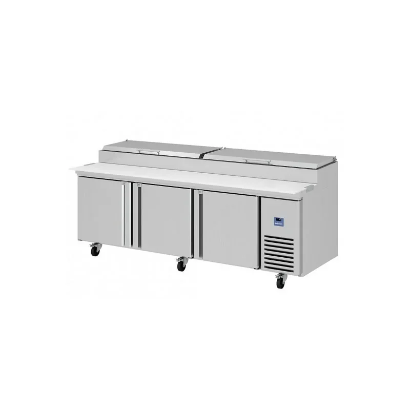 Expédition Rapide Table pizza 3 portes Infrico gamme américaine L - 12 x GN 1/3 6 INFRICO