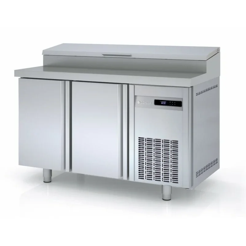 Meuble de préparation 700 positif - 2 portes- 255 L - CORECO- 1390X720X1100mm Expédié Aujourd’hui