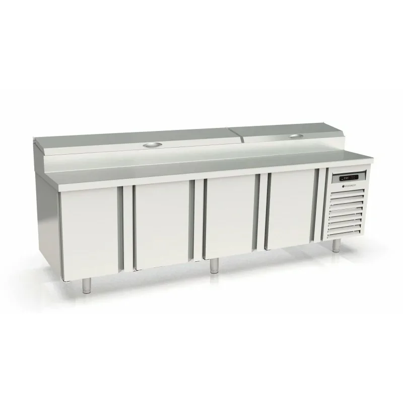 Meuble de préparation 800 positif - 4 portes- 761 L - CORECO- 2570X830X1130mm Certifié