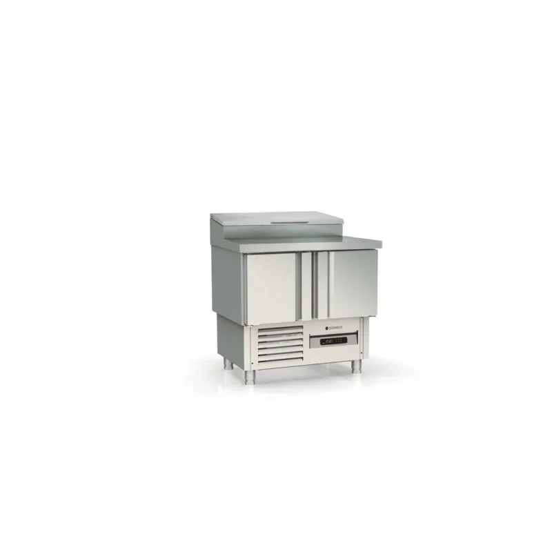 Usine Directe Meuble saladette 700 positif - 2 portes- 169 L - CORECO- 930X720X1170mm