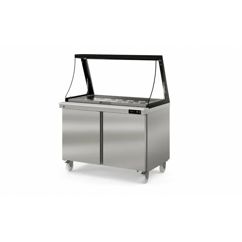 Meuble saladette haut rendement- 394 L - CORECO- 1328X930X1651mm Commande En Gros