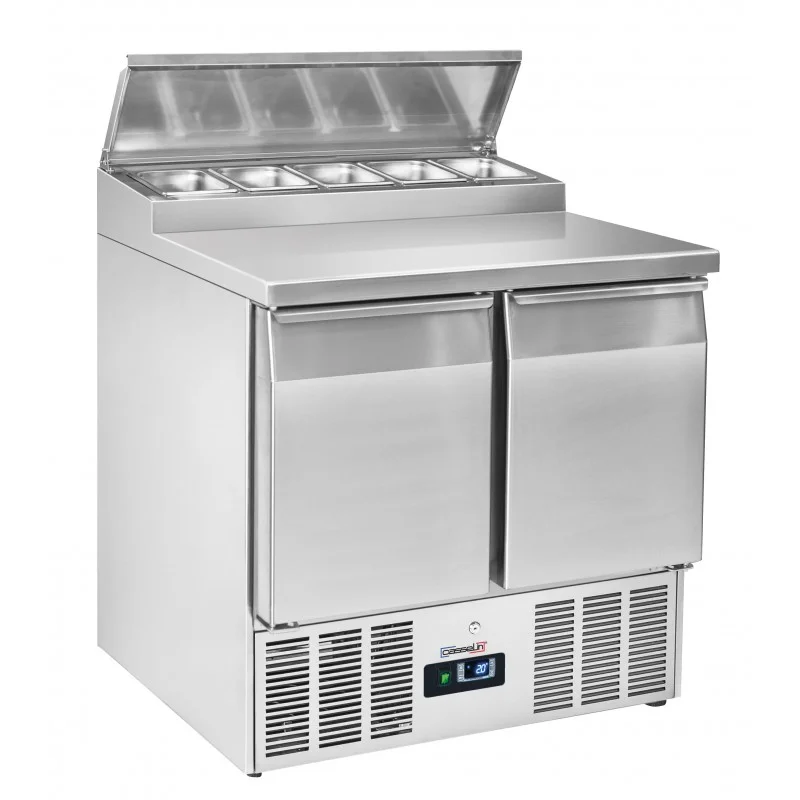 Saladette 2 portes 5 x GN 1/6 Nouveauté