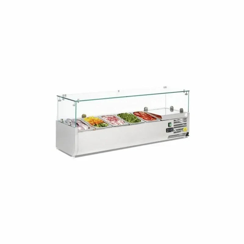Présentoir réfrigéré GL3-1201 - 1200 x 395 x 459 mm Remise