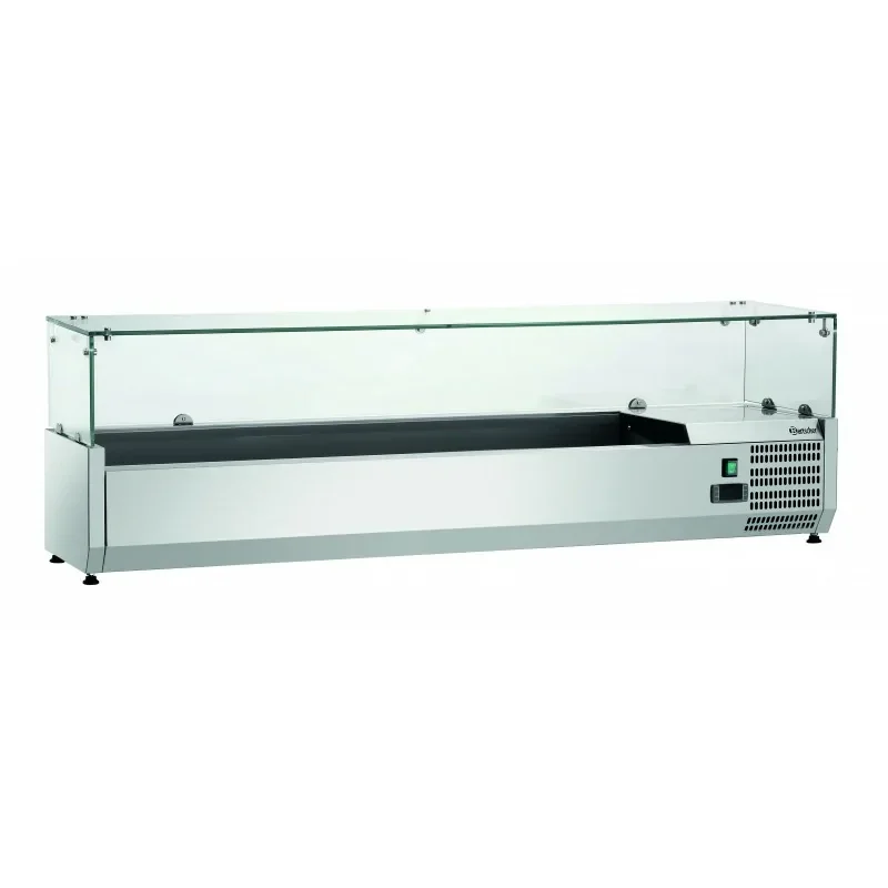 Meilleure Vente Présentoir réfrigéré GL4-1501 - 1500 x 335 x 459 mm