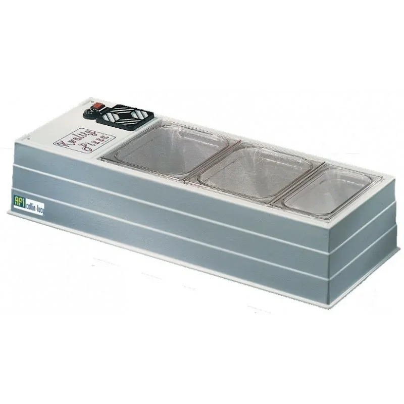 Présentoir réfrigéré MICRO pour bacs GN 1/3 de 150 mm - Série Eco - PR4/3 Vente Directe