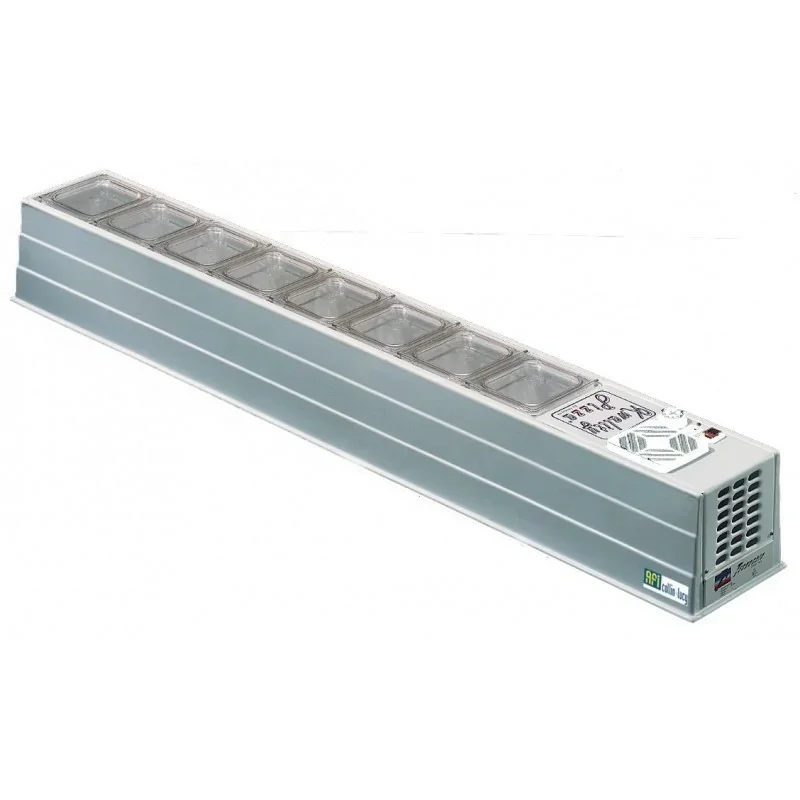 Présentoir réfrigéré MINI pour bacs GN 1/6 de 150 mm - Série Eco - PR8/6 Achetez Aujourd’hui
