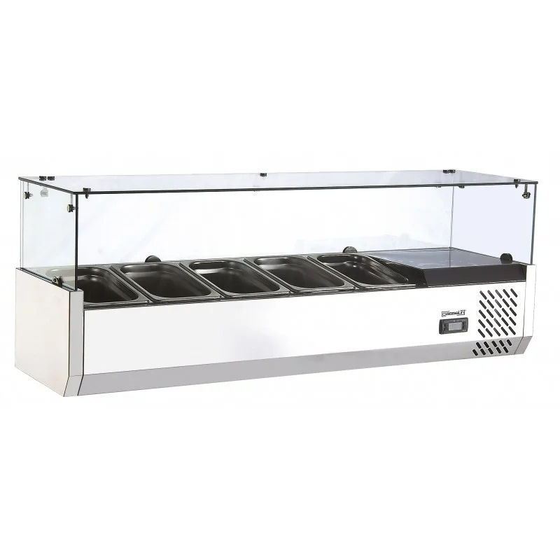 Saladette à poser 5x GN 1/4 Prix Promo