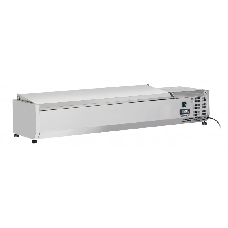 Saladette à poser 6 x GN 1/4 avec couvercle Offre Exclusive