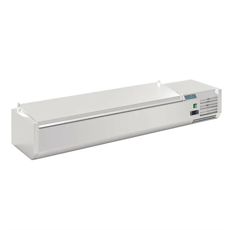 Meilleur Choix Saladette à poser avec couvercle Polar Série G 7x GN 1/4