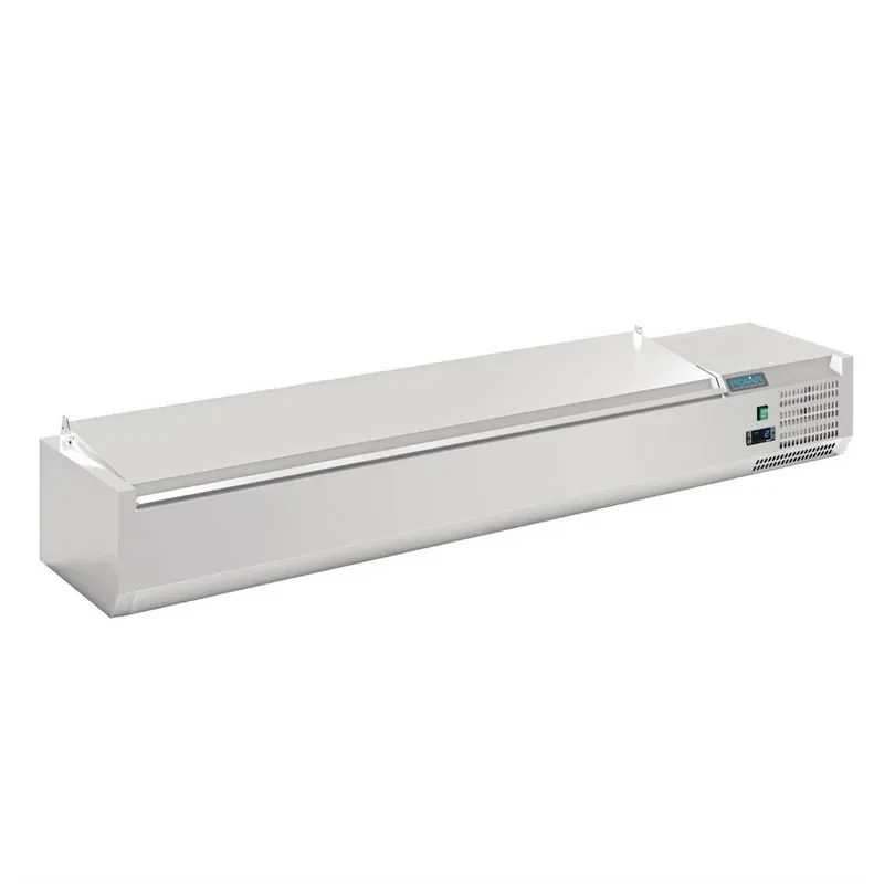 Nouveauté Saladette à poser avec couvercle Polar Série G 8x GN 1/4