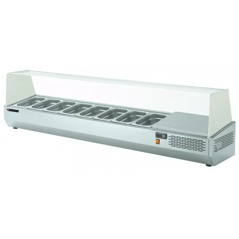 Réduction Vitrine à ingrédients 6 bacs GN 1/3 - Technitalia