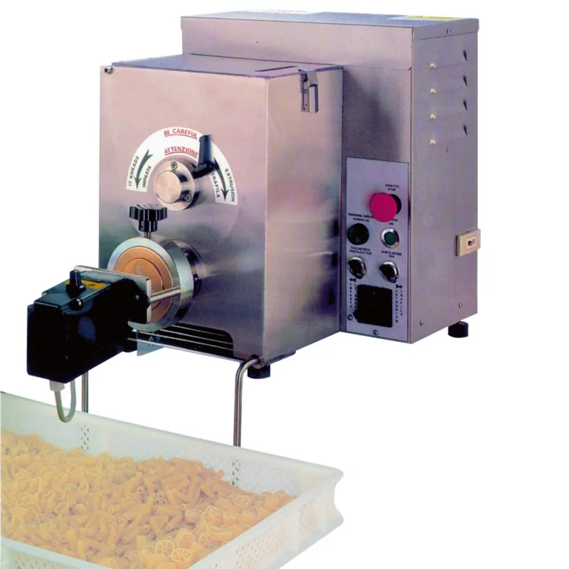 Prix Cassé Machine a pates automatique 8-10 kg par heure extruder line 10 kg/h