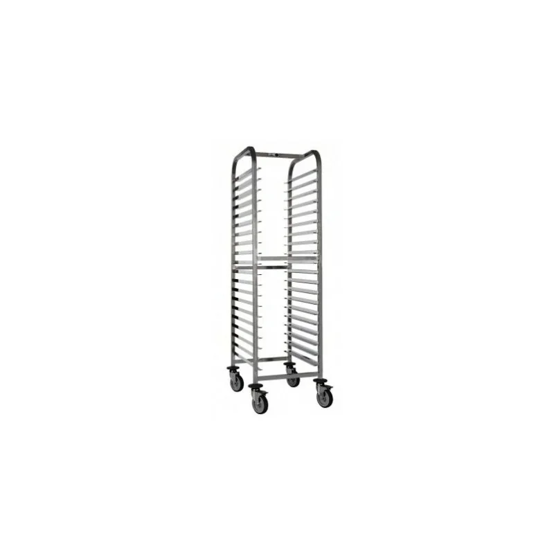 Chariot inox mobile GN 600 x 400 - 20 niveaux Vente Flash