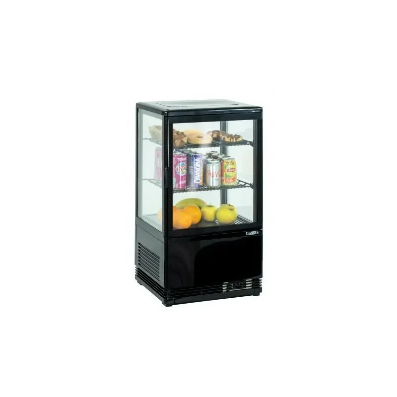 Affaire À Saisir Mini vitrine réfrigérée positive noire 58 litres