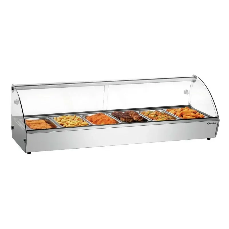Dernier Modèle Présentoir chauffant R6 - 6 x GN 1/3