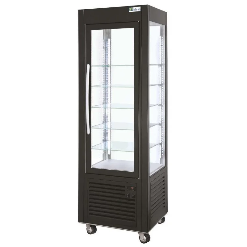 Seulement Aujourd’hui Vitrine 4 faces vitrées - froid négatif ventilé - 250 l