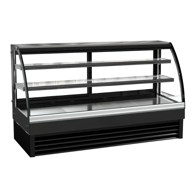 Achetez Aujourd’hui Vitrine bombée réfrigérée de boulangerie - 400 L - 2000 x 680 x 1200 mm