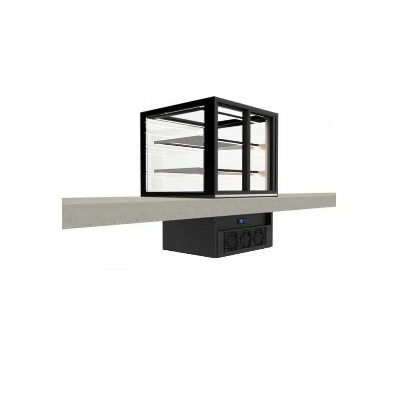 Livraison Express Vitrine chaude SAYL Gamme Integra encastrable 600 x 600 x 815 mm