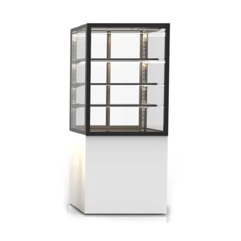 Offre Exclusive Vitrine chaude Self Service - Service GRAB&CO - Série INTEGRA avec base de 60 - 3 niveaux - 600 x 600 x 1400 mm - SAYL