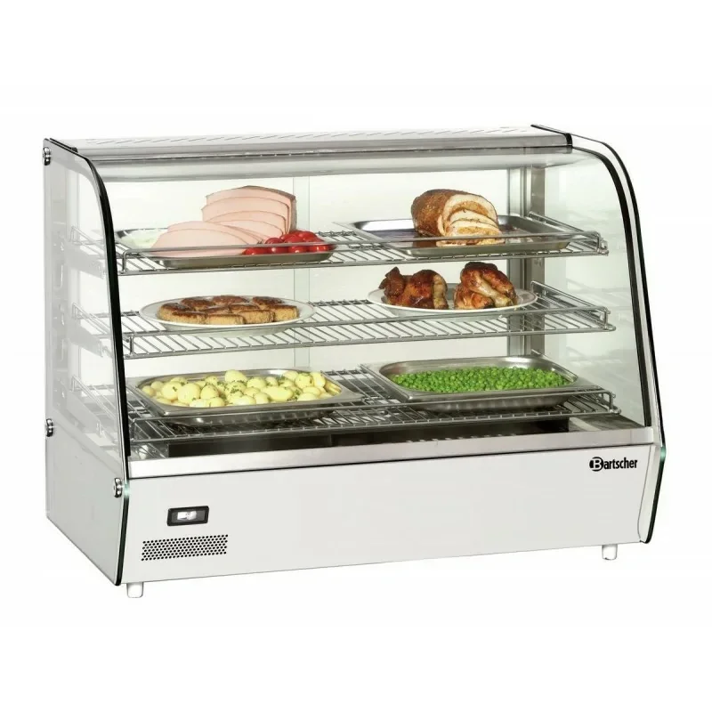 Vitrine chauffante 3 étagères "Deli Plus II" Top Vente