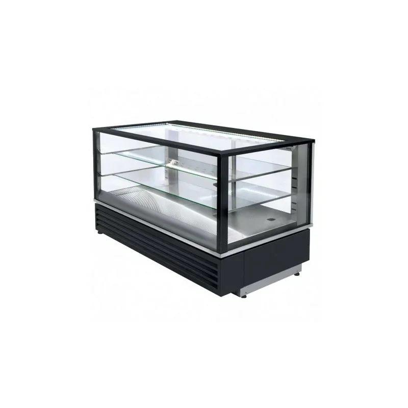 Commander Maintenant Vitrine chauffante ventiléevitrage droit - 200 litres