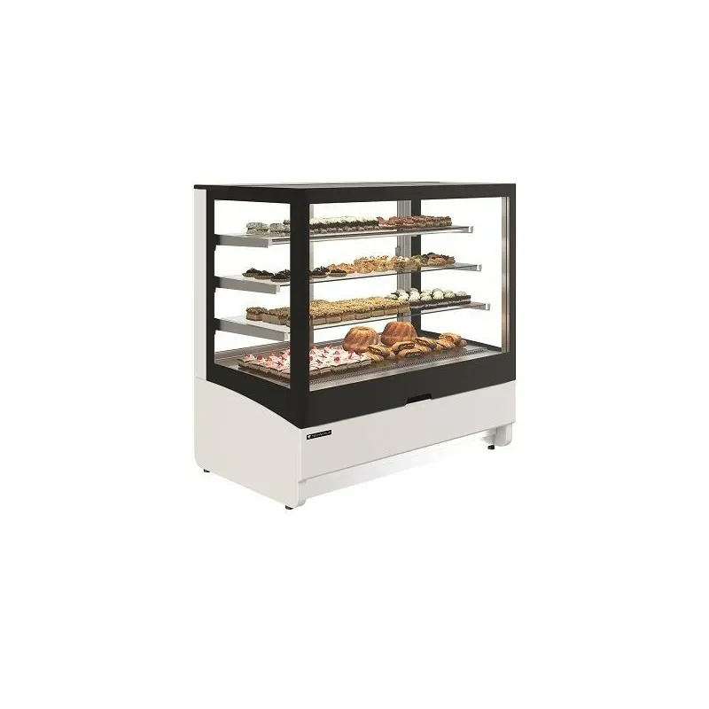 Meilleur Choix Vitrine comptoir neutre pour boulangerie - L 1400 mm- Gamme Sensation