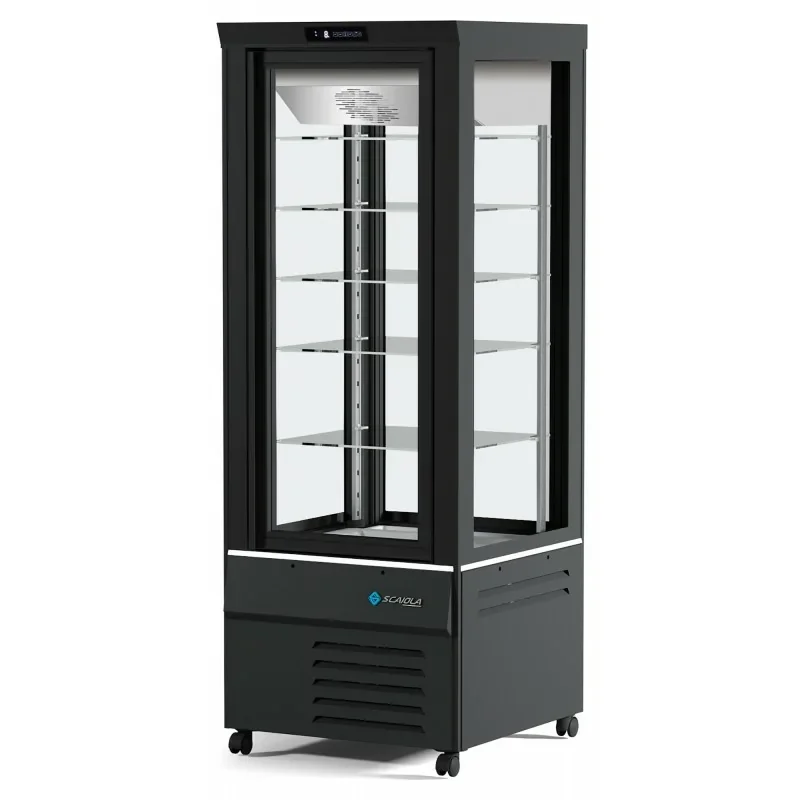 Vitrine de boulangerie 4 faces positive - 570 litres - T° +2/+10°C Meilleur Choix