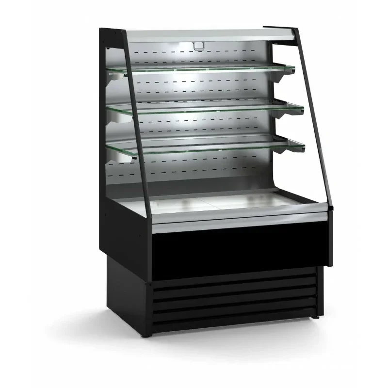 Vitrine libre service avec arrière porte vitrée - DOCRILUC Promotion