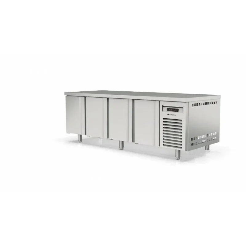 Meuble tour patissier 800 positif - 4 portes pleines- 761 L - CORECO- 2545 x 800 x 850 mm Dernière Chance