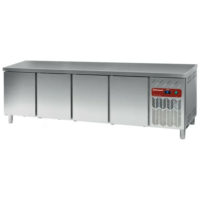 Table frigorifique, ventilé, 4 portes EN 600x400 (760 L) Usine Directe