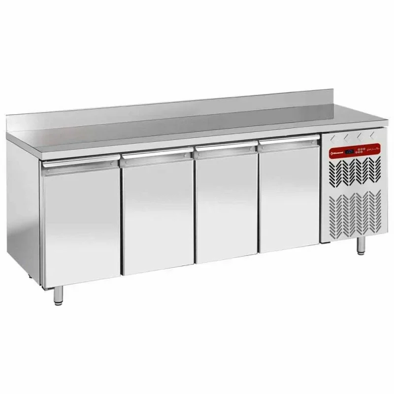 Tour pâtissier adossé - 4 portes - Froid négatif ventilé - 600 x 400 Paiement Sécurisé